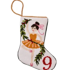 12 Days - 9 Ladies Dancing Bauble Stocking