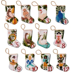 12 Days - 7 Swans a Swimming Bauble Stocking