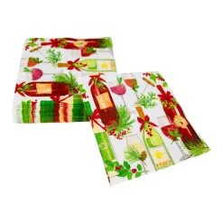 A Christmas Toast Boxed Cocktail Napkins - 40 Per Box