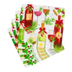 A Christmas Toast Cocktail Napkins - 20 Per Package