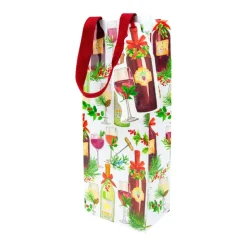 A Christmas Toast Wine & Bottle Gift Bags - 1 Each