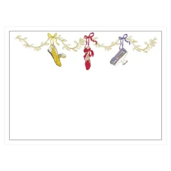 A History Of Shoes Foil Correspondence Cards - 12 Per Package