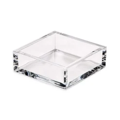 Acrylic Cocktail Napkin Holder in Crystal Clear - 1 Each