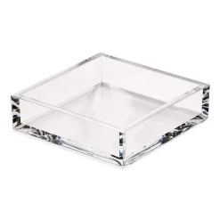 Acrylic Luncheon Napkin Holder in Crystal Clear - 1 Each