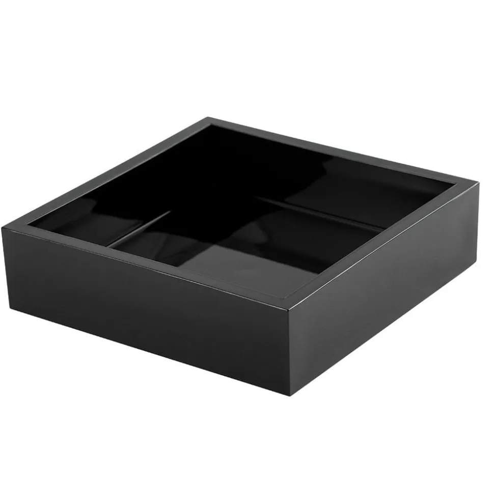Acrylic Luncheon Napkin Holder in Black - 1 Each