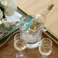 Acrylic 60oz Ice Bucket & Lid in Crystal Clear - 1 Each