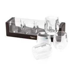 Acrylic 12oz Tumbler Gift Set in Crystal Clear - Set of 4