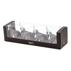 Acrylic 12oz Tumbler Gift Set in Crystal Clear - Set of 4