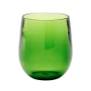 Acrylic 12oz Tumbler Glass in Emerald - 1 Each