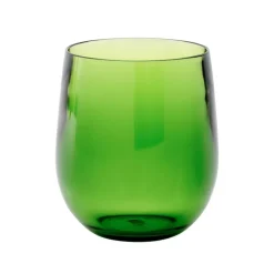 Acrylic 12oz Tumbler Glass in Emerald - 1 Each