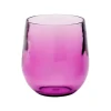 Acrylic 12oz Tumbler Glass in Amethyst - 6 Each
