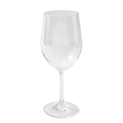 Acrylic 12oz White Wine Glass in Crystal Clear - 1 Each