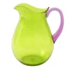 Acrylic Pitcher in Green with Amethyst Handle - 1 Each