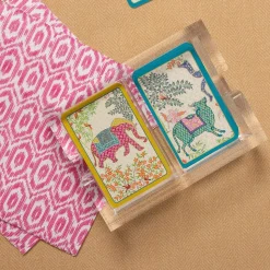 Acrylic Playing Card Holder - 1 Each