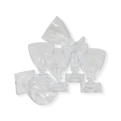 Acrylic Wine Goblet in Crystal - 8.5oz