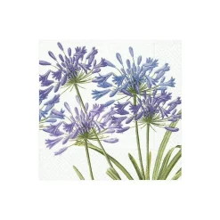 Agapanthus Paper Cocktail Napkins - 20 Per Package