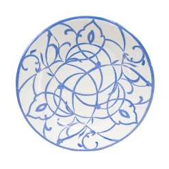 Algarve Ceramic Blue Dinner Plates - 8 Per Package
