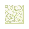 Algarve Paper Linen Cocktail Napkins in Moss - 15 Per Package