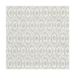 Amala Ikat Paper Luncheon Napkins in Grey - 20 Per Package