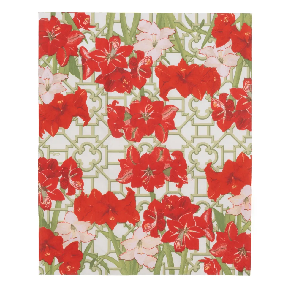 Amaryllis Conservatory Guest Towels - includes 15 Guest Towels