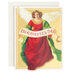 Angel Large Boxed Christmas Cards - includes 15 Boxed Christmas Cards & Envelopes