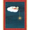 Angel Lying on a Cloud with Star Large Boxed Christmas Cards - includes 15 cards & envelopes