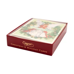 Angel Peace Wreath Classic Boxed Christmas Cards - includes 15 cards & envelopes