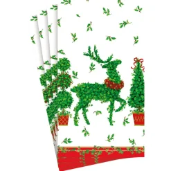 Animal Topiaries Paper Guest Towel Napkins - 15 Per Package