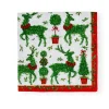 Animal Topiaries Paper Luncheon Napkins - 20 Per Package