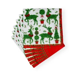 Animal Topiaries Paper Luncheon Napkins - 20 Per Package