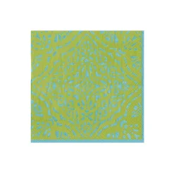 Annika Paper Cocktail Napkins in Green - 20 Per Package
