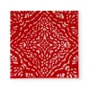 Annika Paper Cocktail Napkins in Red - 20 Per Package
