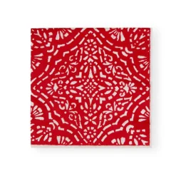 Annika Paper Luncheon Napkins in Red - 20 Per Package