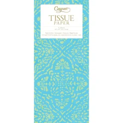 Annika Turquoise Tissue Paper - 4 Sheets Included
