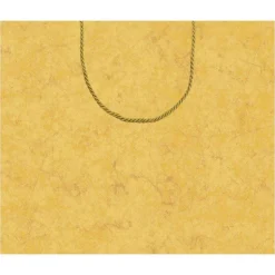 Antique Gold Large Gift Bag - 1 Each