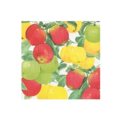 Apples Boxed Cocktail Napkins - 40 Per Box