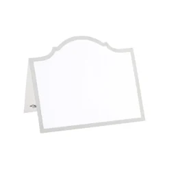 Arch Die-Cut Place Cards in Silver Foil - 8 Per Package