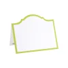Arch Die-Cut Place Cards in Moss Green - 8 Per Package