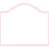 Arch Petal Pink Place Cards - 8 Per Package