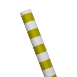 Awning Stripe Chartreuse & White Roll Wrap - includes 1 Roll Wrap