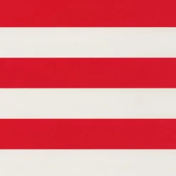 Awning Stripe Red & White Roll Wrap - includes 1 Roll