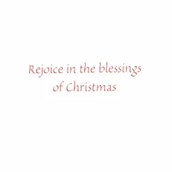 Baby In Manger Petite Boxed Christmas Cards - includes 15 cards & envelopes