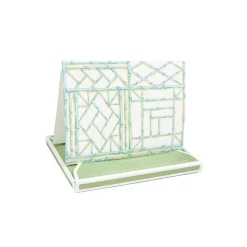 Bamboo Screen Boxed Note Cards - 8 Cards and 8 Envelopes per Package