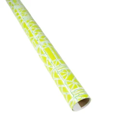 Bamboo Screen in Green Gift Wrap - 1 Continuous Roll of Wrapping Paper