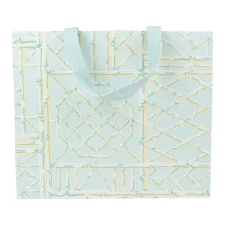 Bamboo Screen in Robin's Egg Large Gift Bags - One Gift Bag Included