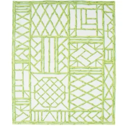Bamboo Screen Moss Green Paper Linen Guest Towel Napkins - 12 Per Package