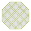 Bamboo Screen Moss Green Placemats - 12 Per Package