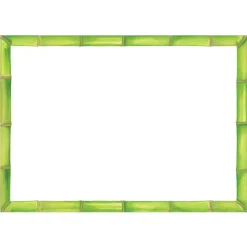 Bamboo Self-Adhesive Labels - 12 Per Package