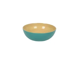 Bamboo Small Salad Bowl in Light Blue - Set of 4