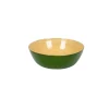 Bamboo Small Salad Bowl in Grass Green - Set of 4